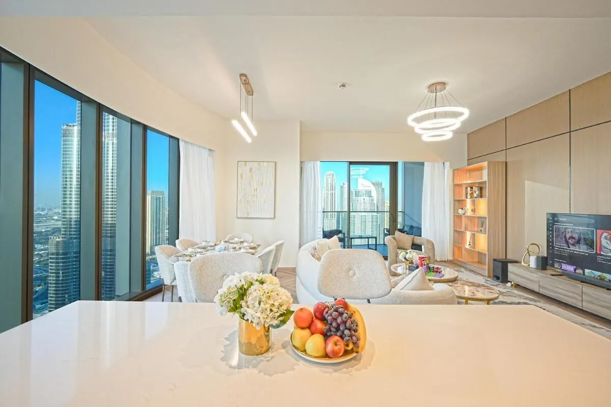 Venetian - High Floor 3Br Burj Khalifa And Fountain Views Apartment Dubai