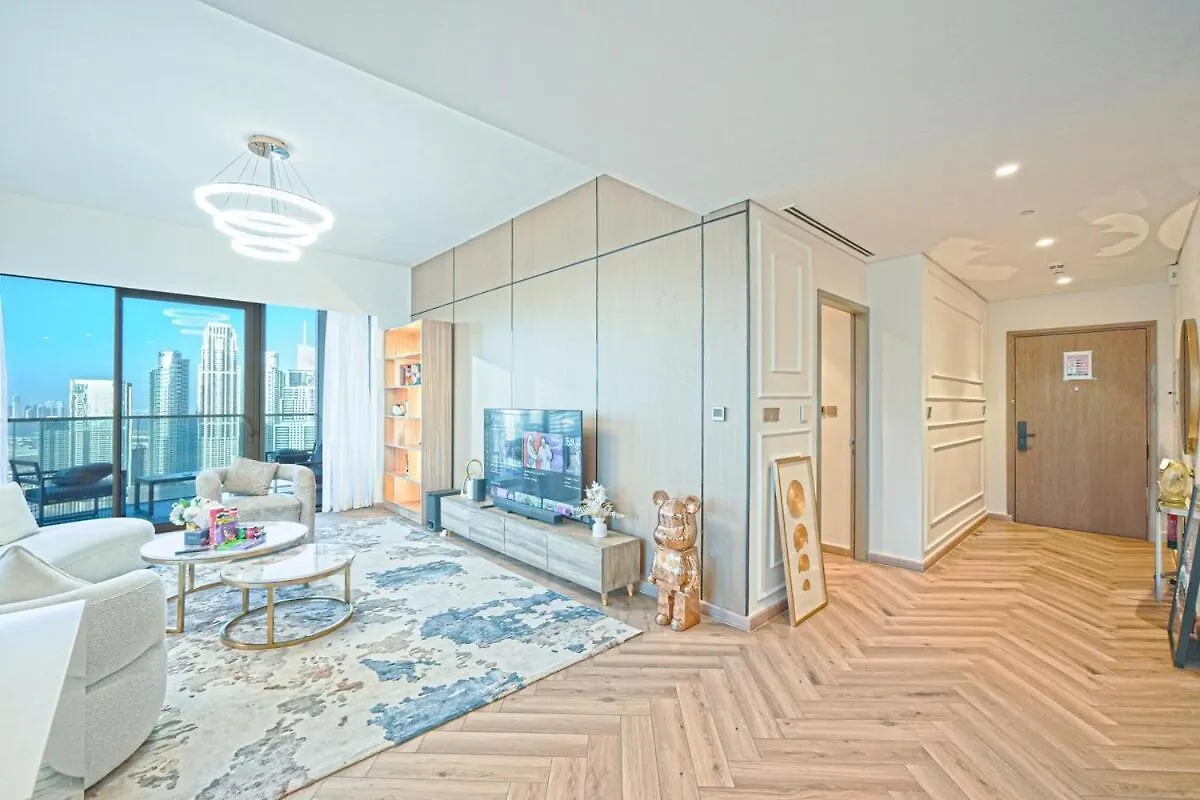 Venetian - High Floor 3Br Burj Khalifa And Fountain Views Apartment Dubai